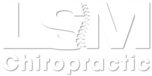 LSM Chiropractic of Madison East Logo White Version